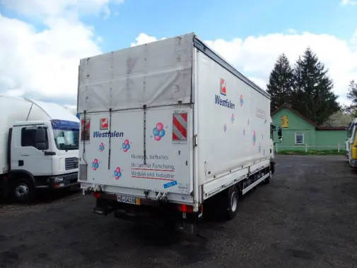 MAN TGL 8.250 BL, 2010г, штора 39м3, гидролифт, 2 спальника - фото