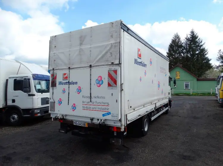 MAN TGL 8.250 BL, 2010г, штора 39м3, гидролифт, 2 спальника - фото