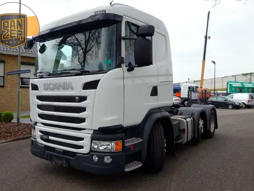 Тягач Scania G450 заводской ADR, 6х2, 2016 год, подъемная ось, без пробега по РФ - фото-детальных