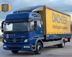 Грузовик тентованный Mercedes Atego 1229, 2011 год | photo 0