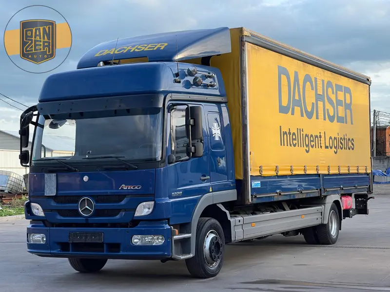 Грузовик тентованный Mercedes Atego 1229, 2011 год | 0