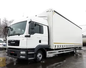 Грузовик тентованный MAN TGL 12.250, 2014 год | 0