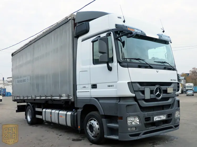 Mercedes-Benz Actros 1841 LL MegaSpace, 52м3 штора, 10-тонник - фото 9