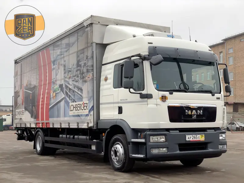 Грузовик тентованный MAN TGM 12.250, 2013 год | photo 0
