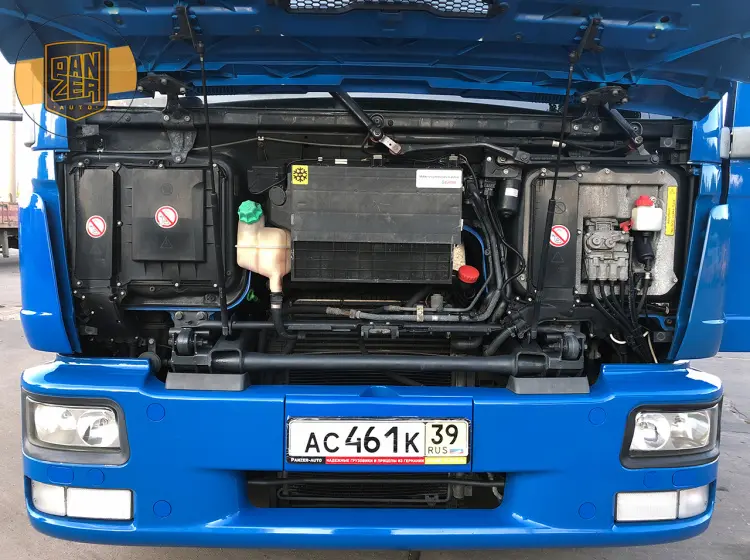 MAN TGL 12.250, 2012г, штора-борт 62 м3, ворота, 2 спальника - фото 19