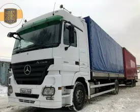 Автопоезд Mercedes Actros 1844 120 кубов, 2008 год | photo 0