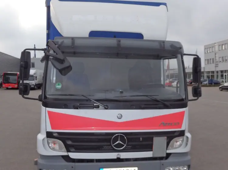 Mercedes Atego 1224 L, штора-борт 7.2м, гидролифт - фото 8