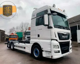 Грузовой контейнеровоз MAN TGX 26.480, 2015 год | photo 0