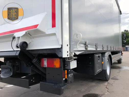 Mercedes-Benz Atego 1229, 2013 год, штора 51 м3, гидроборт, 2 спальника - фото 10