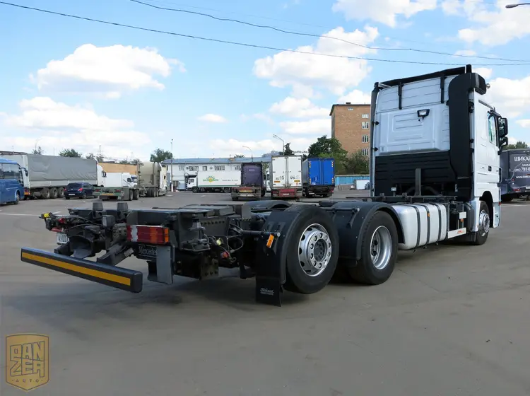 Mercedes Actros 2544 LL, 6х2 шасси-контейнеровоз БДФ - фото 9