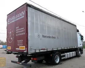 Грузовик тентованный Mercedes Actros 1841, 2010 год | 1
