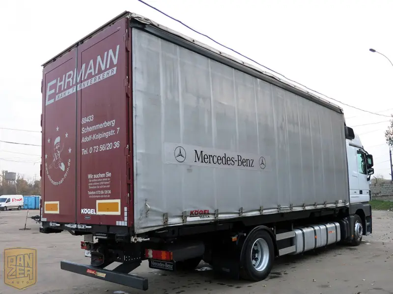 Грузовик тентованный Mercedes Actros 1841, 2010 год | 1