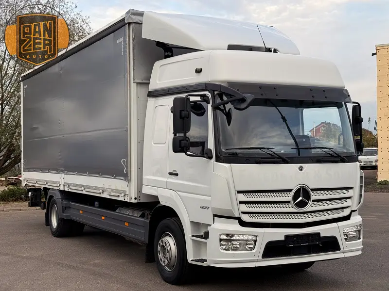 Грузовик тентованный Mercedes Atego 1227, 2019 год | photo 0