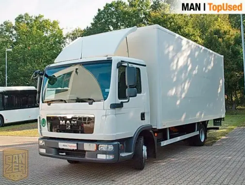 Фургон MAN TGL 8.180 BL, новейший экономичный двигатель без мочевины, 2011г, 3-х местный салон - фото