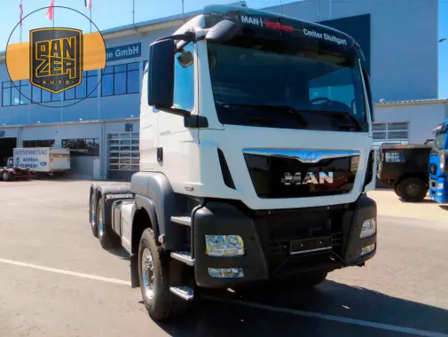 Полноприводный тягач MAN TGX 26.440, 6х6, пробег 89 тыс.км, без пробега по РФ - фото-детальных