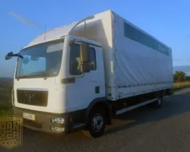 Грузовик тентованный MAN TGL 12.250, 2011 год | 0