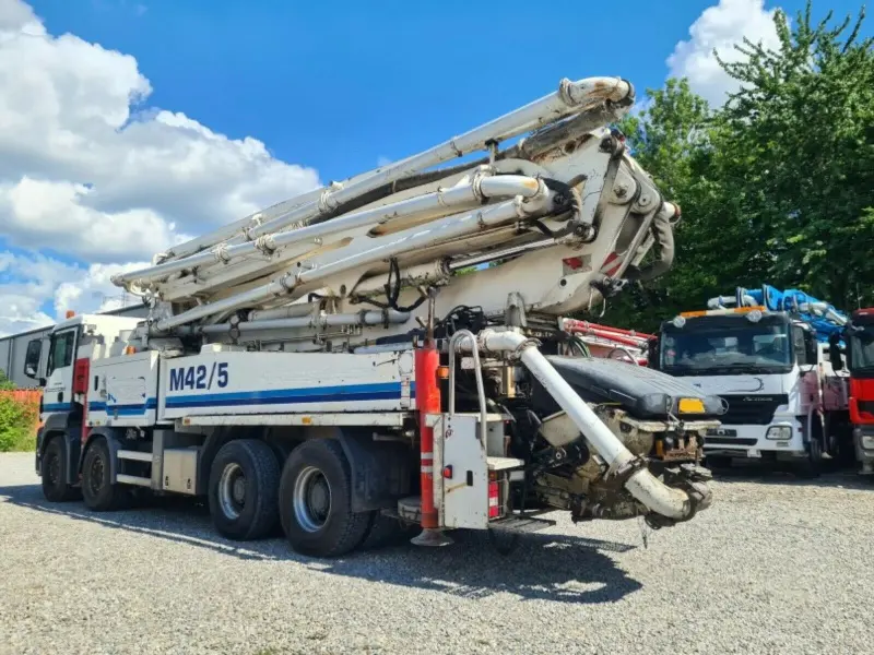 Автобетононасос MAN TGS 37.440, Putzmeister M 42-5, 2009 год | 1
