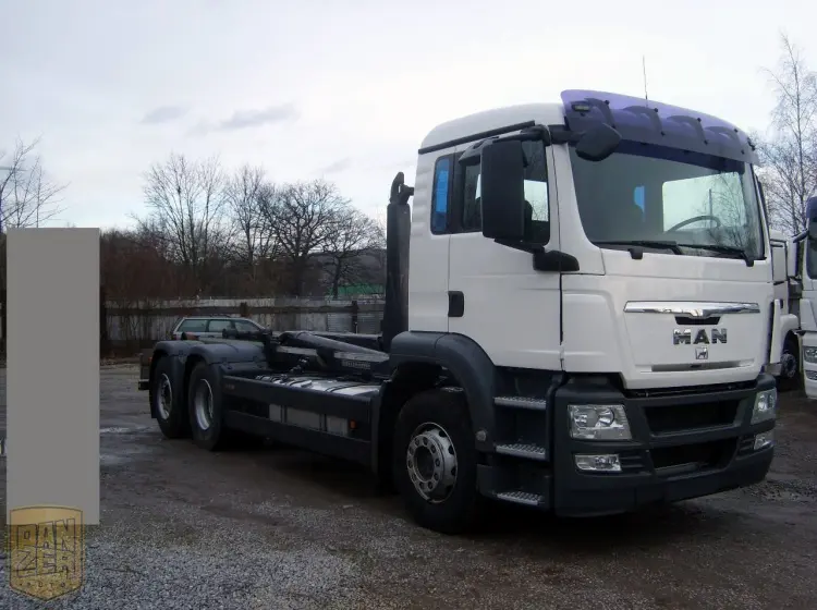 MAN TGS 28.440, контейнеровоз с установкой мультилифт Meiller, г/п 16т, спальник, 2012г - фото 3