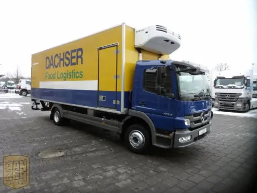 Mercedes-Benz Atego 1222L, рефрижератор 44м3, установка Thermo King MD200, ворота + гидролифт 1000кг - фото 7