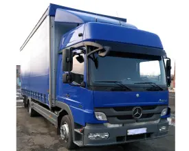 Грузовик тентованный Mercedes Atego 1224, 2011 год | photo 0