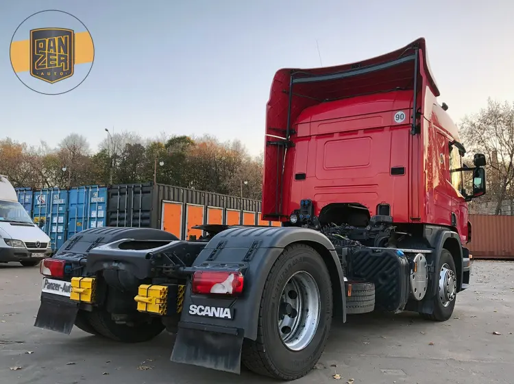 Scania P400, тягач для перевозки опасных грузов, 2015г, МКПП - фото-детальных