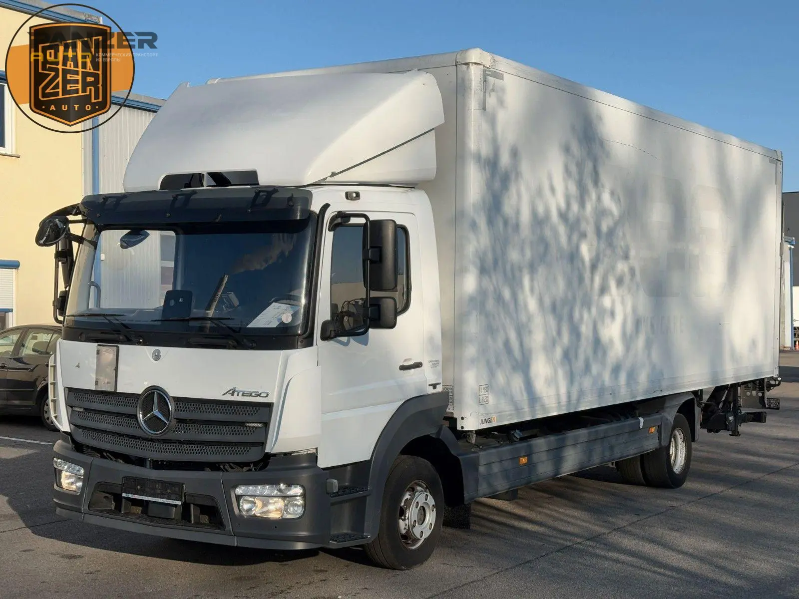 	Mercedes Atego 1224, 2017 год, фургон промтоварный 46 м3, гидролифт, 18 паллет - фото