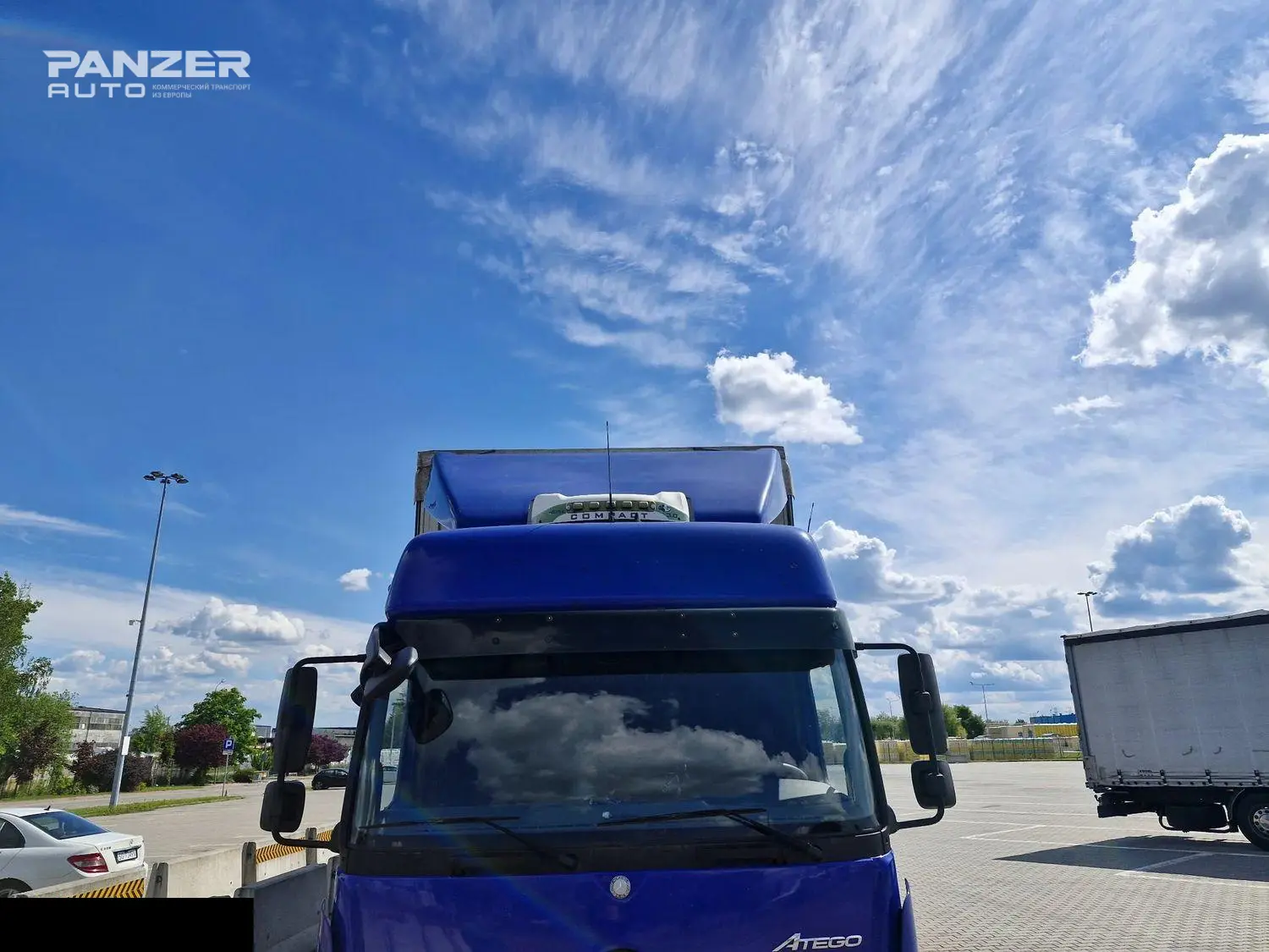 Mercedes Atego 1224, 2014 год, шторный кузов 47 кубов с гидробортом, 18 паллет - фото 21