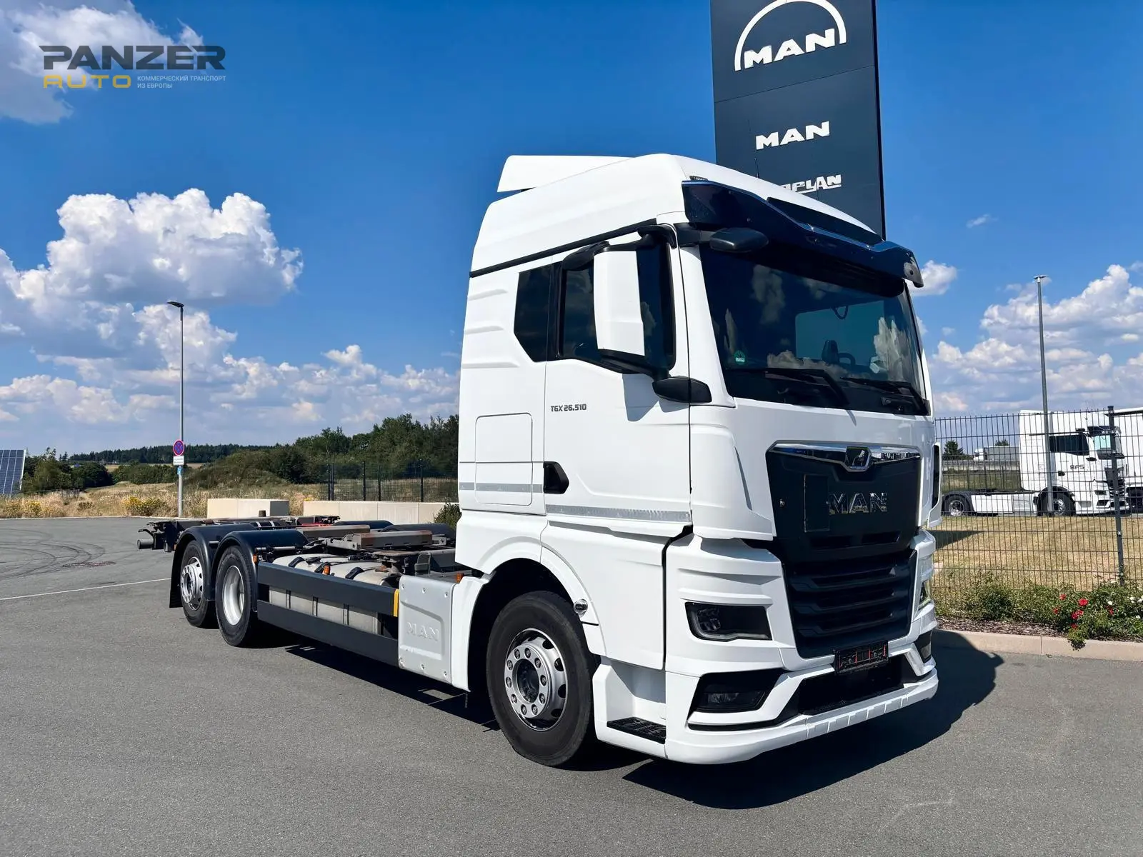 Грузовик MAN TGX 26.510, 2023 год, 15 тонник, 6x2, BDF контейнеровоз - фото