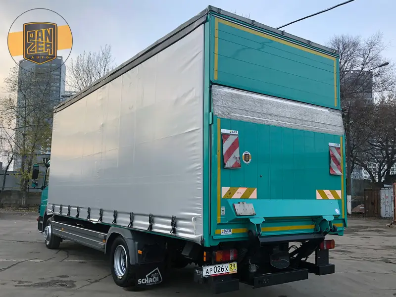 Грузовик тентованный Mercedes Atego 1224, 2012 год | photo 1