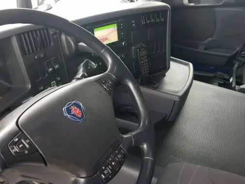 Контейнеровоз Scania G410 BDF, 2014 г, 6х2 подъемная ось, г/п 16т, без пробега по РФ - фото 3