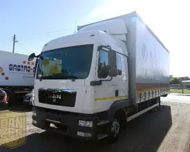 Грузовик тентованный MAN TGL 8.220, 2011 год | photo 0