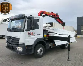 Грузовик с манипулятором Mercedes Atego 1224, 2024 год | 0