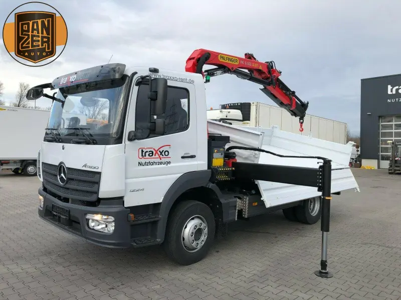 Грузовик с манипулятором Mercedes Atego 1224, 2024 год | photo 0