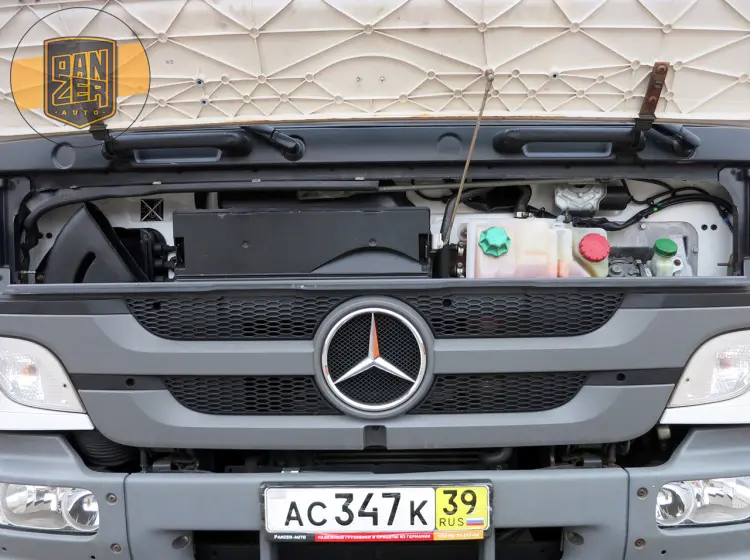 Mercedes Atego 818 L, изотермический фургон 7.3 м, 2012 г, гидроборт - фото 18