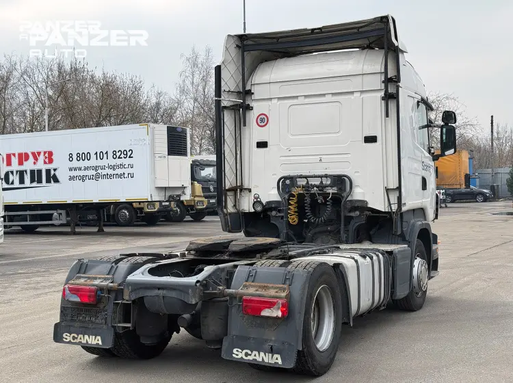 Машинокомплект тягача Scania R420, 2012 год, кабина Highline - фото-детальных 9