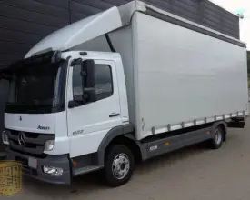 Грузовик тентованный Mercedes Atego 822, 2012 год | photo 0