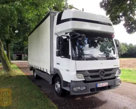 Грузовик тентованный Mercedes Atego 822, 2012 год | photo 0