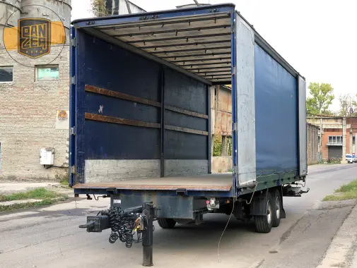 Прицеп тандем Wilken со сквозной загрузкой, 2010 год, шторно-бортовой 48 кубов - фото 8