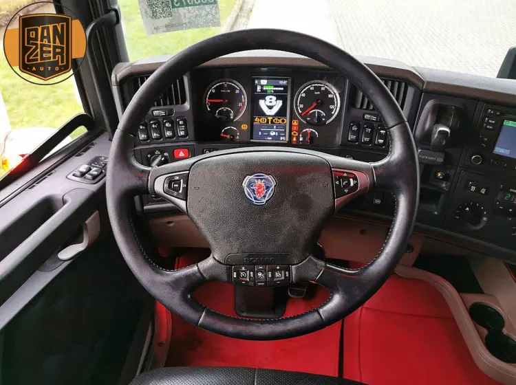 Scania R580 6x2 тягач - фото-детальных 9