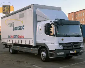 Грузовик тентованный Mercedes Atego 1229, 2013 год | 0