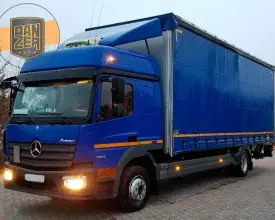Грузовик тентованный Mercedes Atego 1224, 2014 год | photo 0