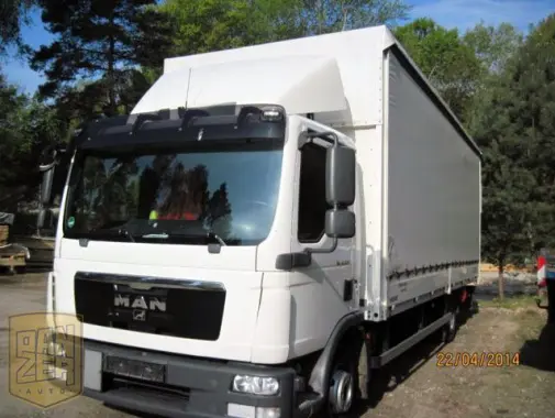 MAN TGL 12.220, штора-борт 44м3, все загрузки, гидролифт - фото 8