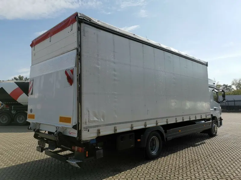 Грузовик тентованный Mercedes Atego 1230, 2014 год | photo 1