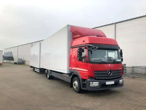 Автопоезд фургон 115 м3, Mercedes Atego 1227 L, 2016 год, г/п 11 тонн - фото 4