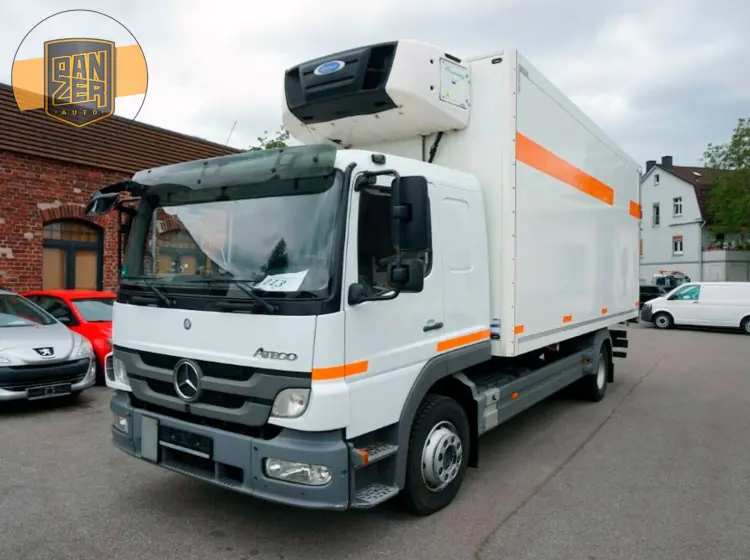 Рефрижератор со спальником Mercedes Atego 1224L, 01/2014 год, 15 европалет - фото