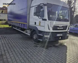 Грузовик тентованный MAN TGL 12.250, 2015 год | photo 0