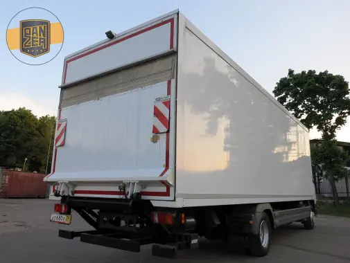 Mercedes Atego 1218 L, изотермический фургон 8.2м, 2011 г, гидроборт - фото