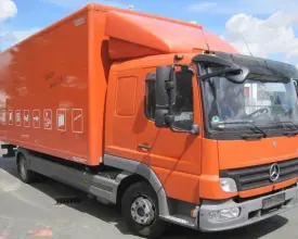 Грузовой фургон Mercedes Atego 818, 2009 год | 1