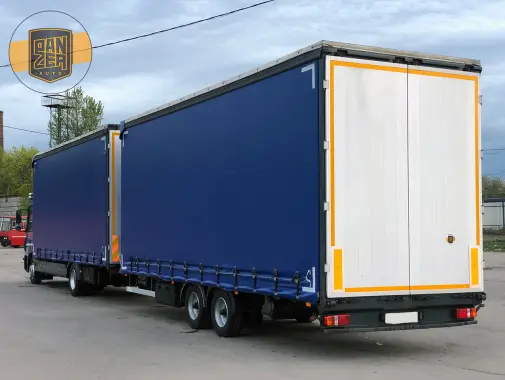 Mercedes Atego 1224 новая модель, 2015г, автопоезд 120 м3, г/п 13т - фото