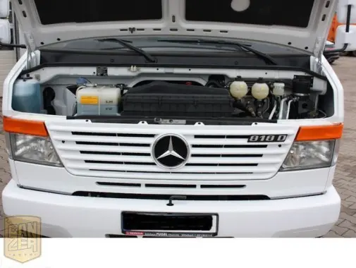 Эвакуатор Mercedes Vario 818, 2011 г, сдвоенная кабина, лебедка, состояние нового - фото 8